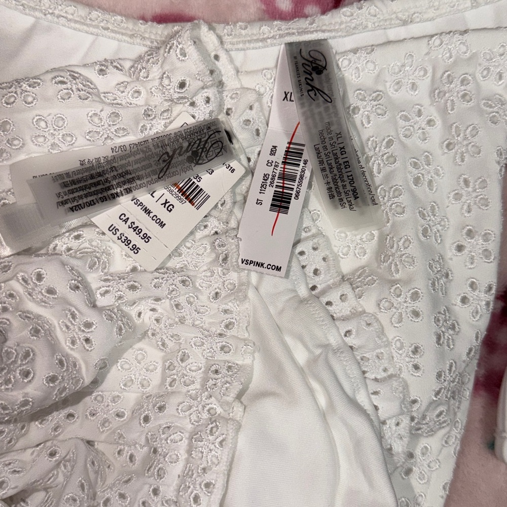 By Frankies Bikinis Rosalind Eyelet Bandeau & Bridgette Eyelet Bikini Bottom - Picture 6 of 6